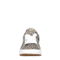 thumbnail: Hip   suède sneakers met panterprint beige