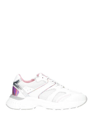 leren sneakers wit