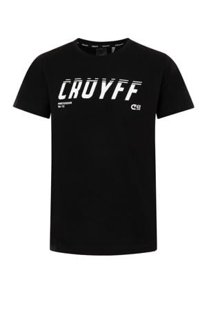 T-shirt League zwart