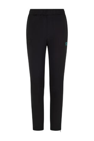Junior  trainingsbroek zwart/blauw