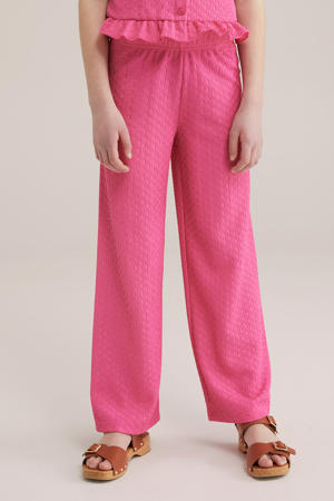 loose casual broek roze