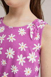thumbnail: WE Fashion korte jurk paars