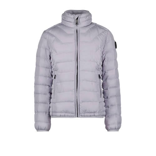 Airforce gewatteerde jas grijs Meisjes Polyester Col Effen
