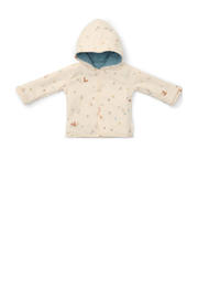 thumbnail: Little Dutch reversible baby zomerjas blauw/offwhite