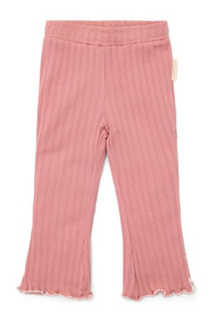 flared casual broek roze