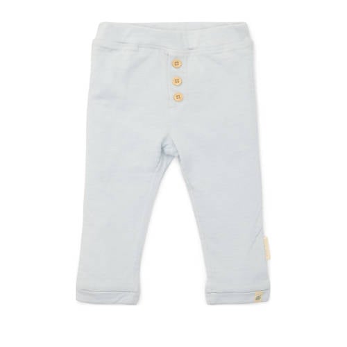 Little Dutch straight babybroek lichtblauw Jongens Katoen Effen - maat 68 afbeelding