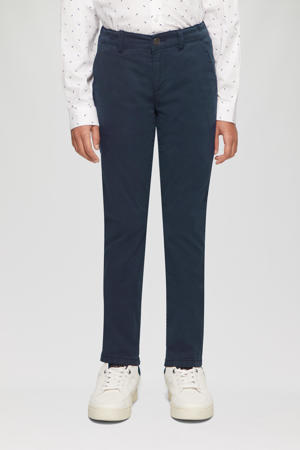 chino donkerblauw