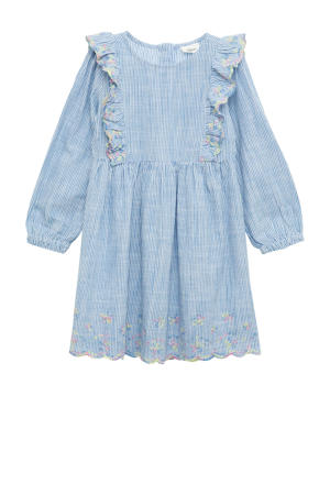 korte jurk blauw