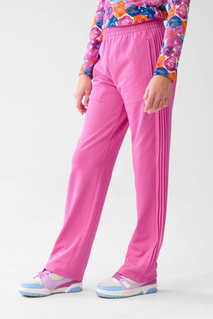 wide leg joggingbroek roze