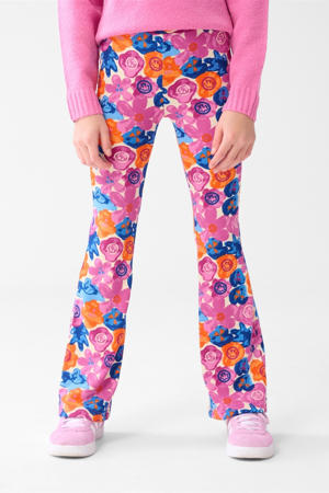 flared legging roze