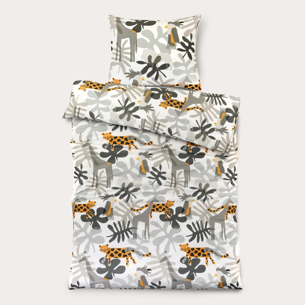 NOUS Kids katoenen dekbedovertrek kinderbed (120x150 cm)