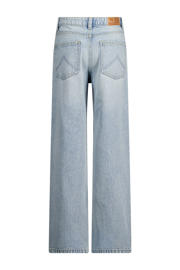 thumbnail: America Today straight leg jeans high waist light blue denim