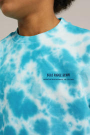 thumbnail: WE Fashion T-shirt blauw/lichtblauw