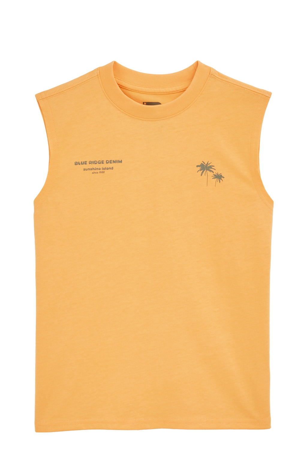 WE Fashion singlet oranje