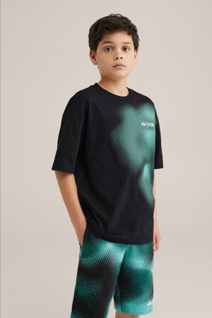 T-shirt zwart
