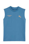 Blauw/oranje