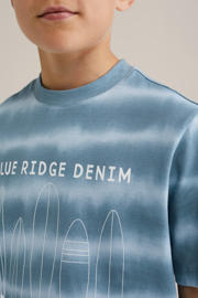 thumbnail: WE Fashion Blue Ridge T-shirt blauw/lichtblauw