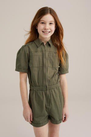 playsuit donkergroen