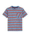 Donkerblauw/rood