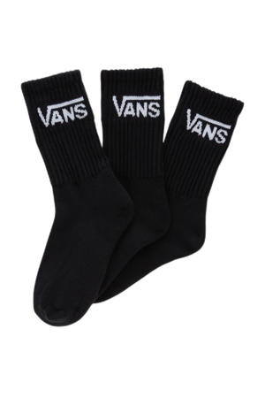 sokkenn Classic Crew - set van 3 zwart