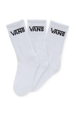 sokkenn Classic Crew - set van 3 wit