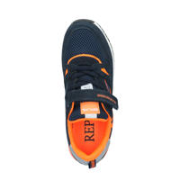 thumbnail: REPLAY Shoot jr 11 suède sneakers donkerblauw