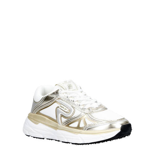 REPLAY Christal jr 2 sneakers wit/goud Meisjes Polyester