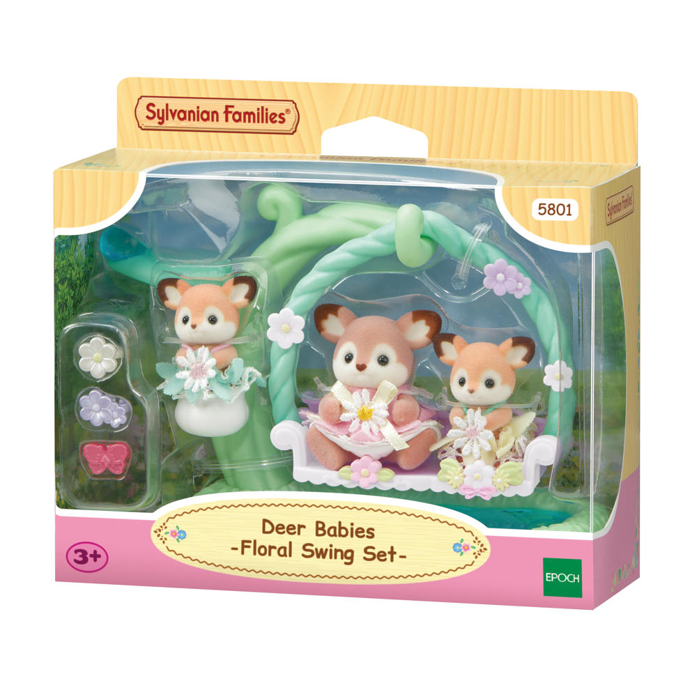 Sylvanian Families  5801 Baby hertjes- bloemen schommel