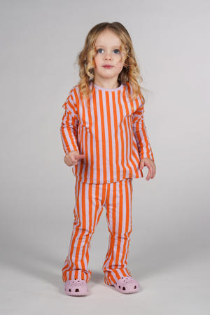flared broek oranje