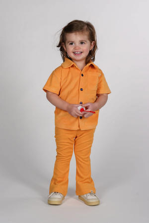 flared broek oranje