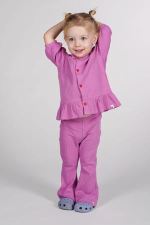 flared legging roze