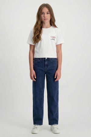 straight jeans high waist light blue denim