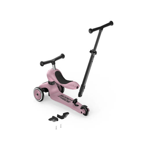 Scoot & Ride Step Highwaykick 1 - Push & Go - Wildberry Loopfiets Roze