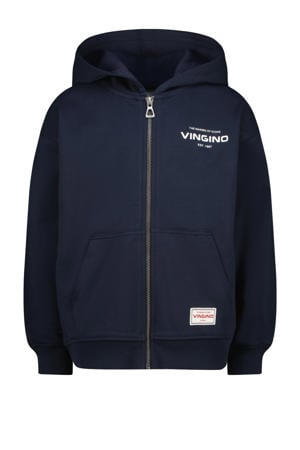 sweatvest donkerblauw