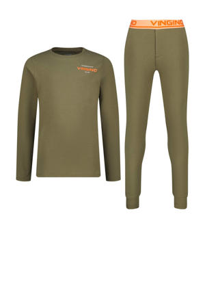 pyjama Wose armygroen
