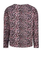 thumbnail: Vingino pyjama met panterprint roze/zwart