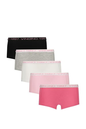 short - roze/multicolor (set van 5)