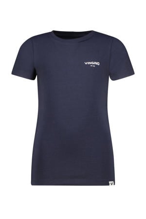 T-shirt donkerblauw