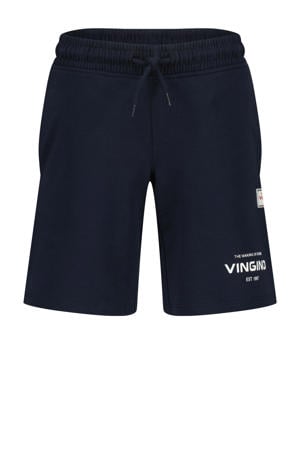 relaxed sweatshort donkerblauw
