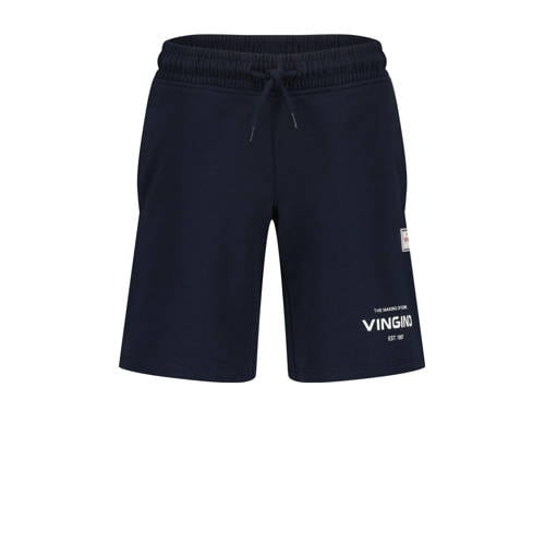 Vingino relaxed sweatshort donkerblauw Korte broek Logo - maat 152 afbeelding