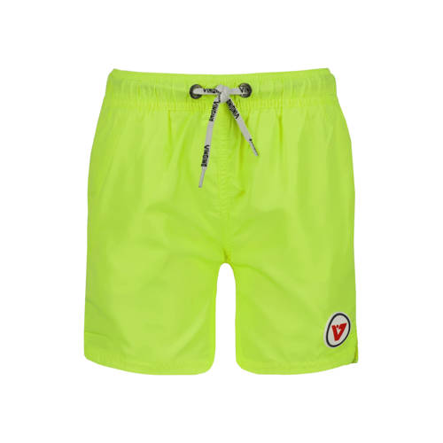Vingino zwemshort neon geel Jongens Polyester Effen - maat 152 afbeelding