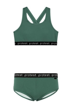 crop bikini PRTBEAU JR groen