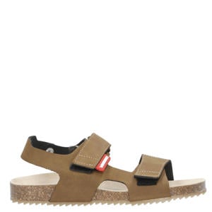 leren sandalen bruin