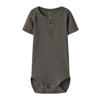 NAME IT BABY romper NBMKAB groenbruin