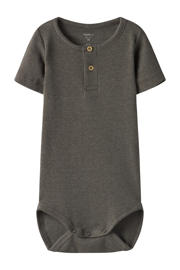 thumbnail: NAME IT BABY romper NBMKAB groenbruin
