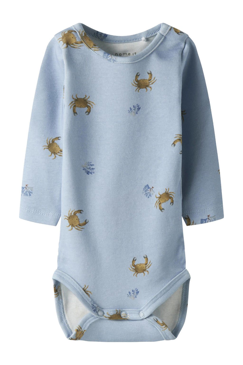NAME IT BABY romper lichtblauw