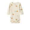 NAME IT BABY romper ecru melange