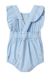thumbnail: NAME IT BABY romper NBFDERILLA lichtblauw/geel
