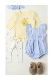 thumbnail: NAME IT BABY romper NBFDERILLA lichtblauw/geel