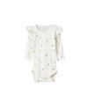NAME IT BABY romper NBFFILLY met ruches offwhite/geel